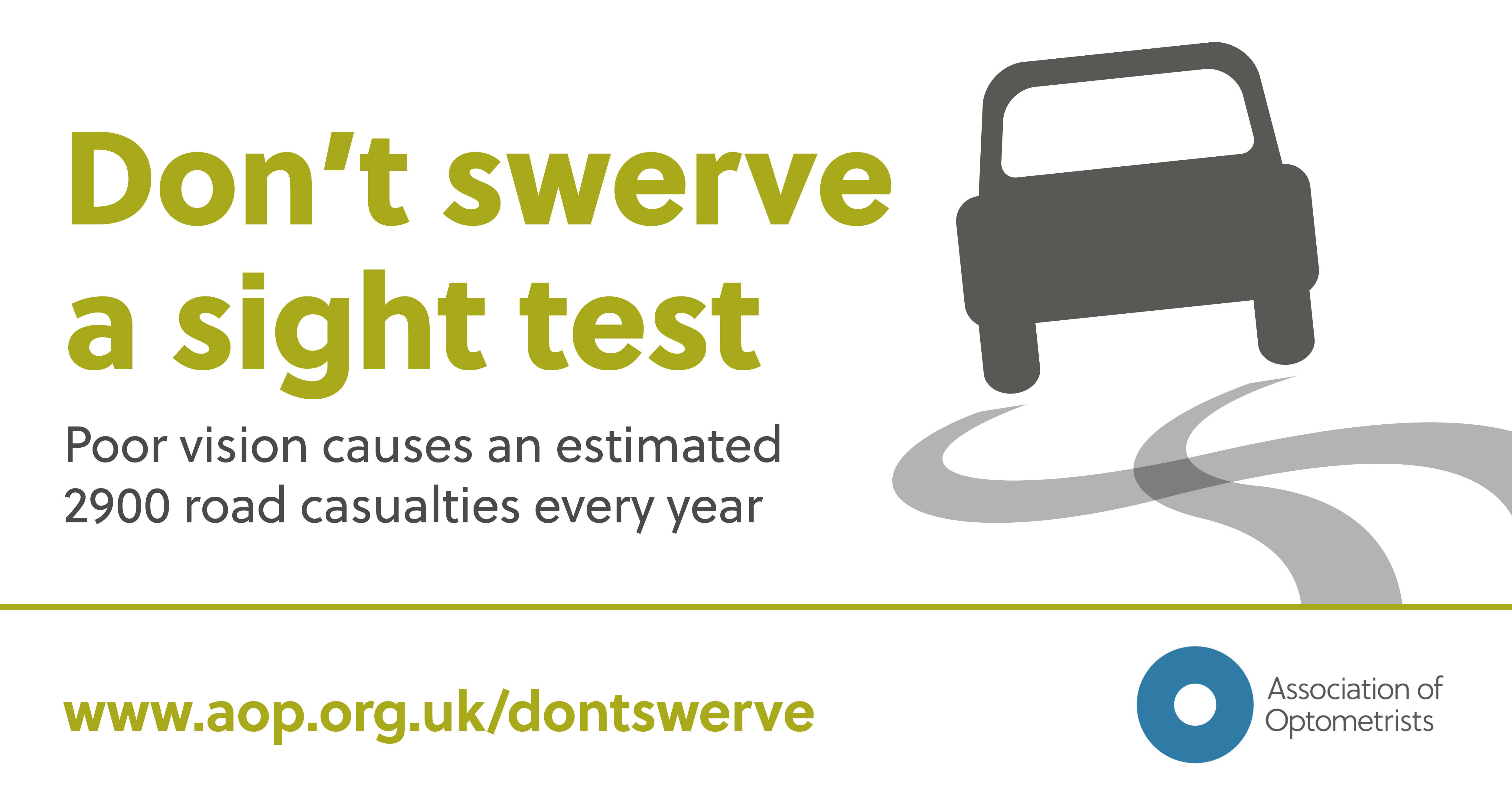 Campaign - Don't swerve a sight test 2023